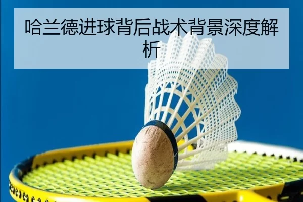 哈兰德进球背后战术背景深度解析